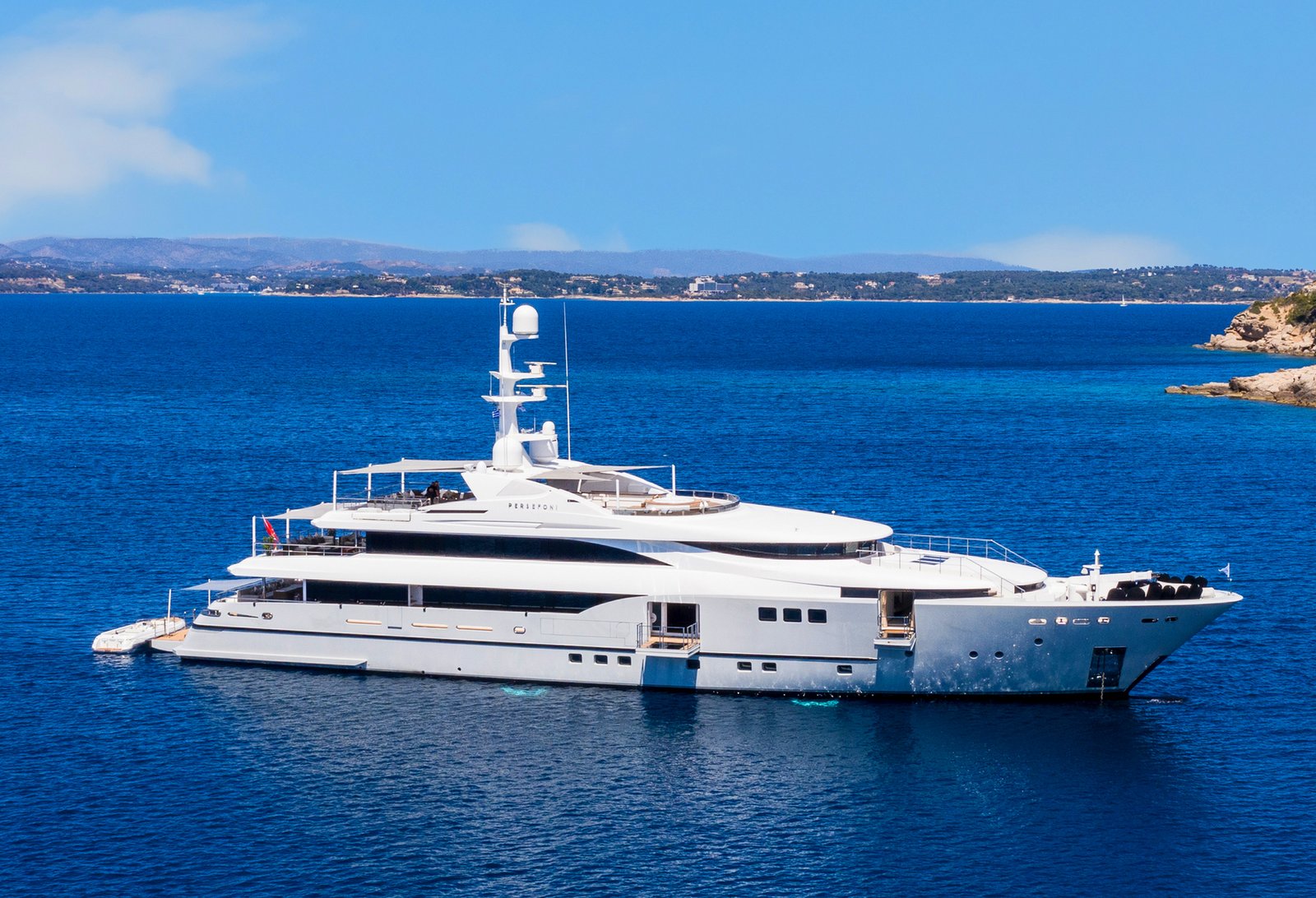 Luxury motor yacht charter aboard Persefoni I superyacht