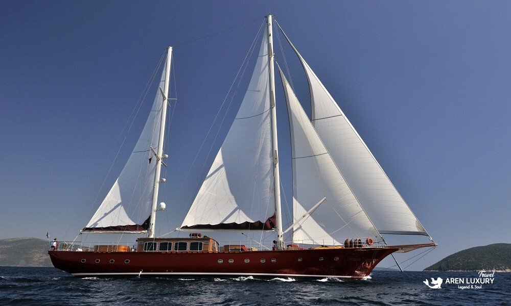 Casa Dell Arte 2 Gulet Sailing in Bodrum Luxury Casa Dell Arte 2 gulet sailing in Bodrum during private yacht charter