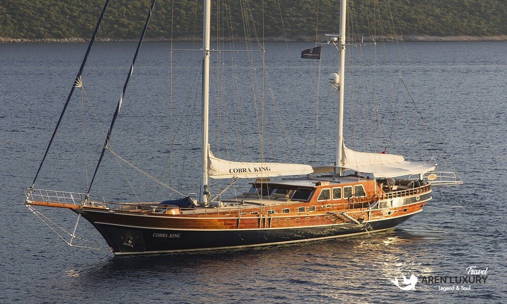 Cobra King luxury gulet yacht for private charter Turkey