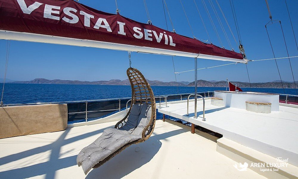 Gulet Vesta 1 Sevil charter Turkey Bodrum