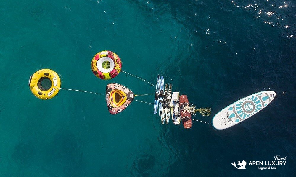 Gulet Vesta 1 Sevil private charter Turkey water sports equipment and sea toys