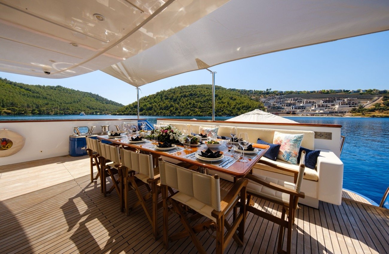 ottavia-iv-yacht-charter (24) The 39m Ottawa IV Yacht Charter cruising the Mediterranean coast.