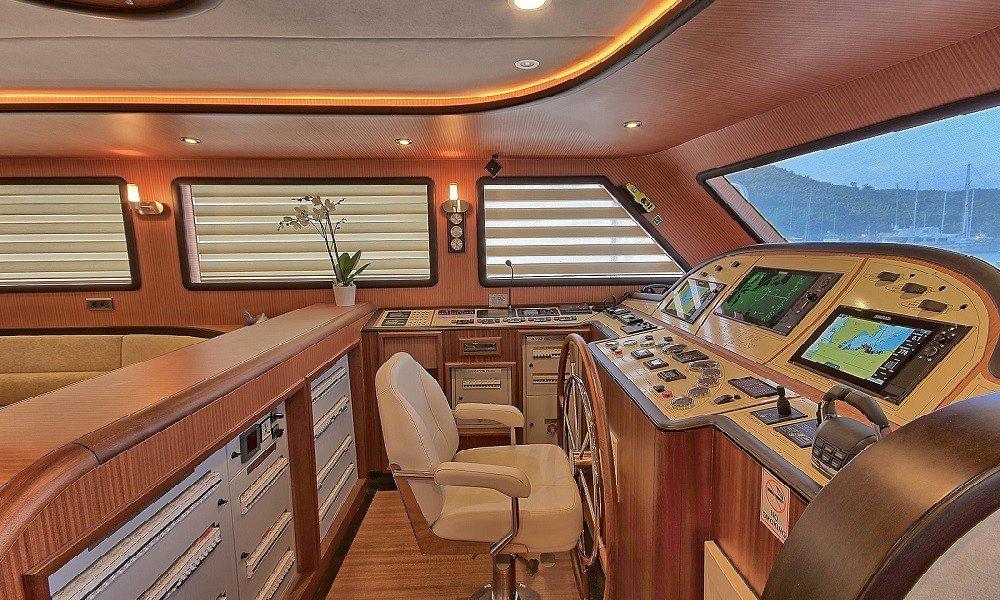 Luxury gulet Queen of Salmakis cruising in Turkey and Greece