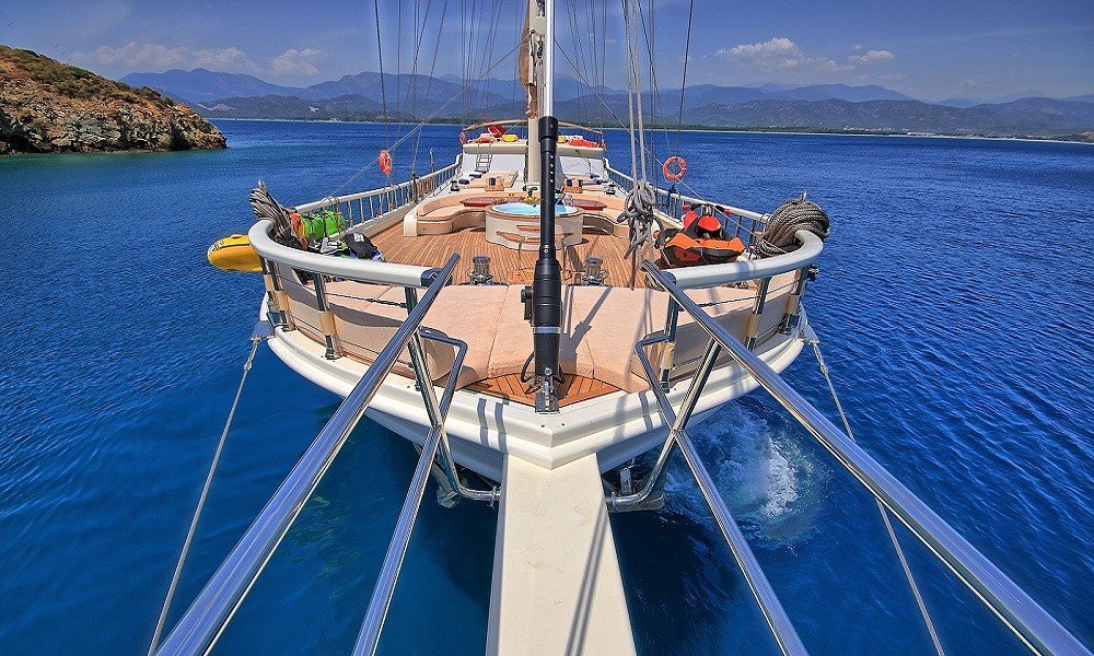Queen of Salmakis luxury gulet charter Turkey and Greece exterior