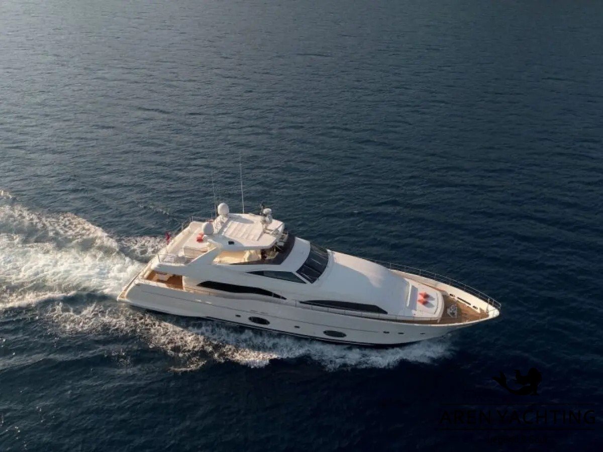 Luxury motor yacht FUNDA D cruising in Göcek, Turkey – 29.7m private yacht charter with 5 cabins for 10 guests