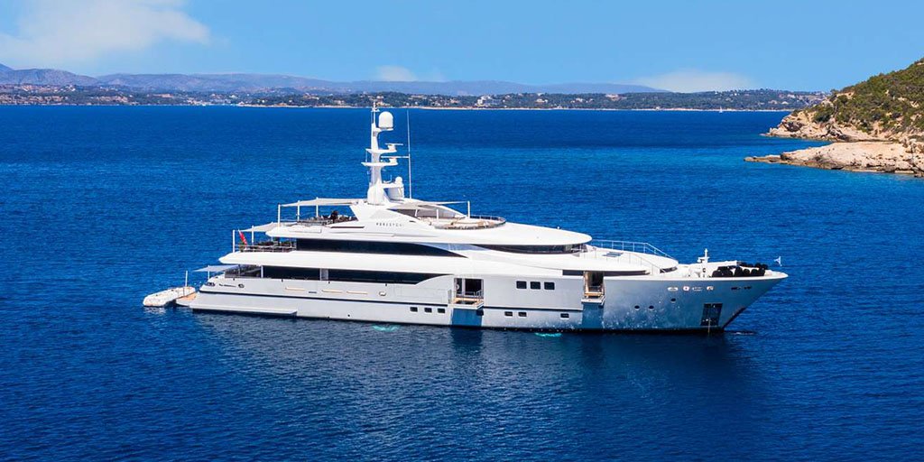 Mega Motor Yacht PERSEFONI | persefoni front Mega Motor Yacht PERSEFONI